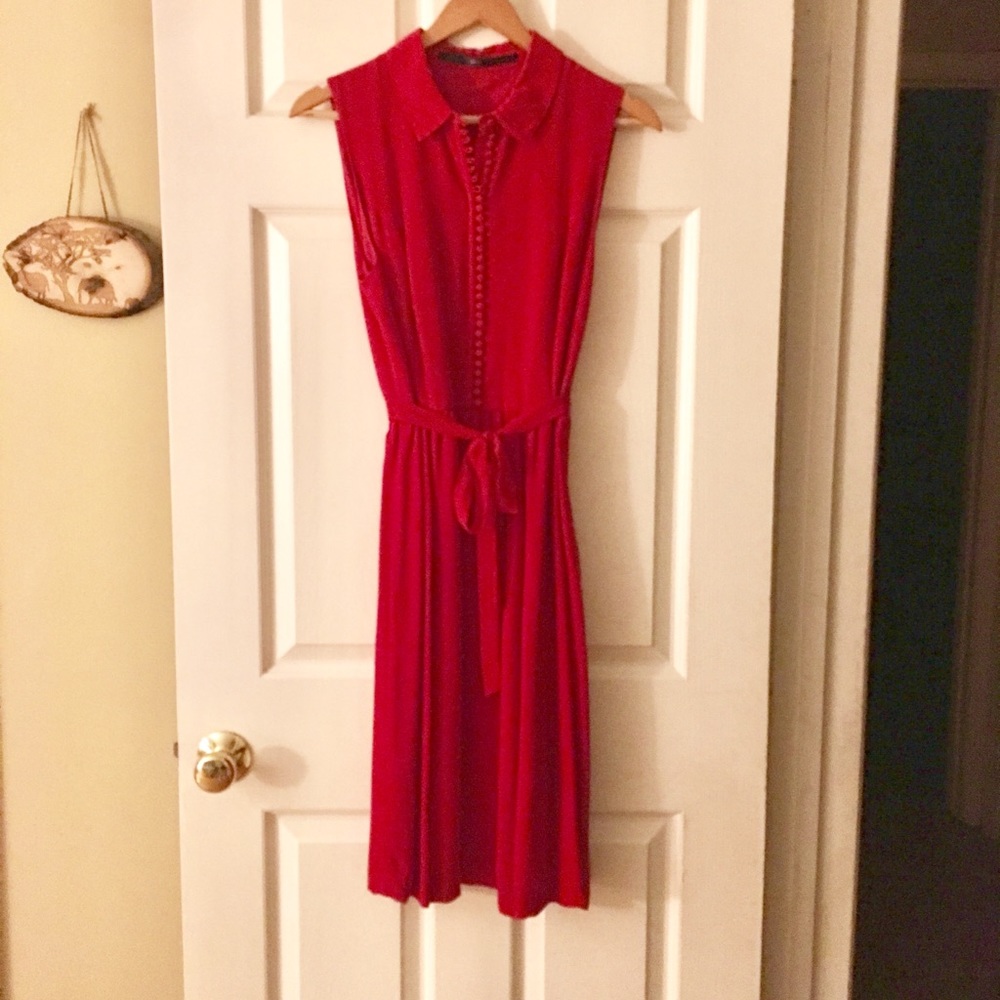 🔥 Little Red Dress🔥 Classic Sz 8/10. Fully Lined.